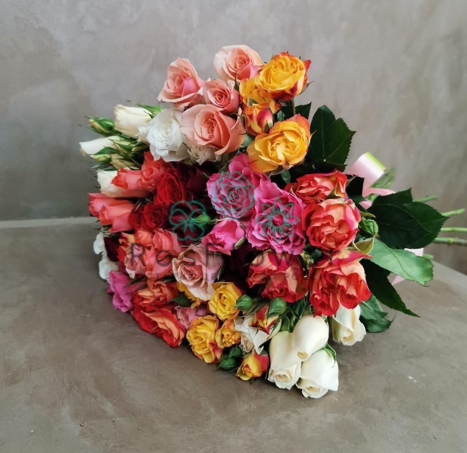 Букет цветов из: Розы в Бабстово