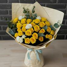 Букет цветов из:  Розы в Бабстово