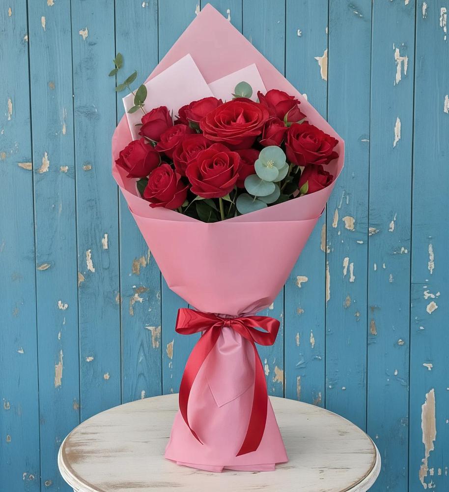 Букет цветов из: Розы в Бабстово