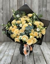 Букет цветов из:  Розы и Лизиантусы в Бабстово