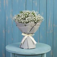 Букет цветов из:  Гипсофила в Бабстово