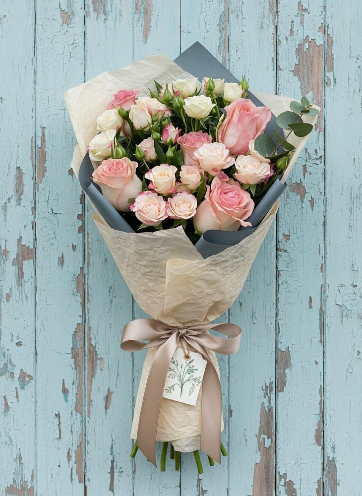 Букет цветов из: Розы в Бабстово