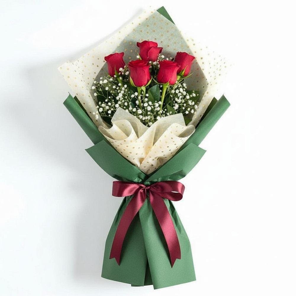 Букет цветов из: Розы в Бабстово