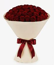 Букет 101 Бордовая роза Блэк Бакарра в Бабстово