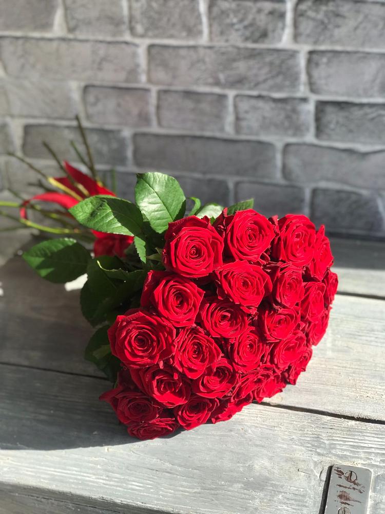 Букет Красные розы Фридом в Бабстово