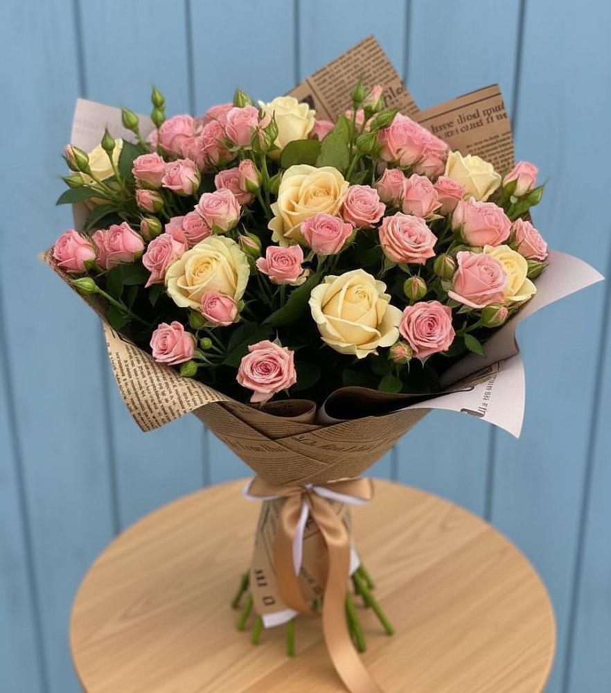 Букет цветов из: Розы в Бабстово