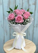 Букет цветов из:  Розы в Бабстово