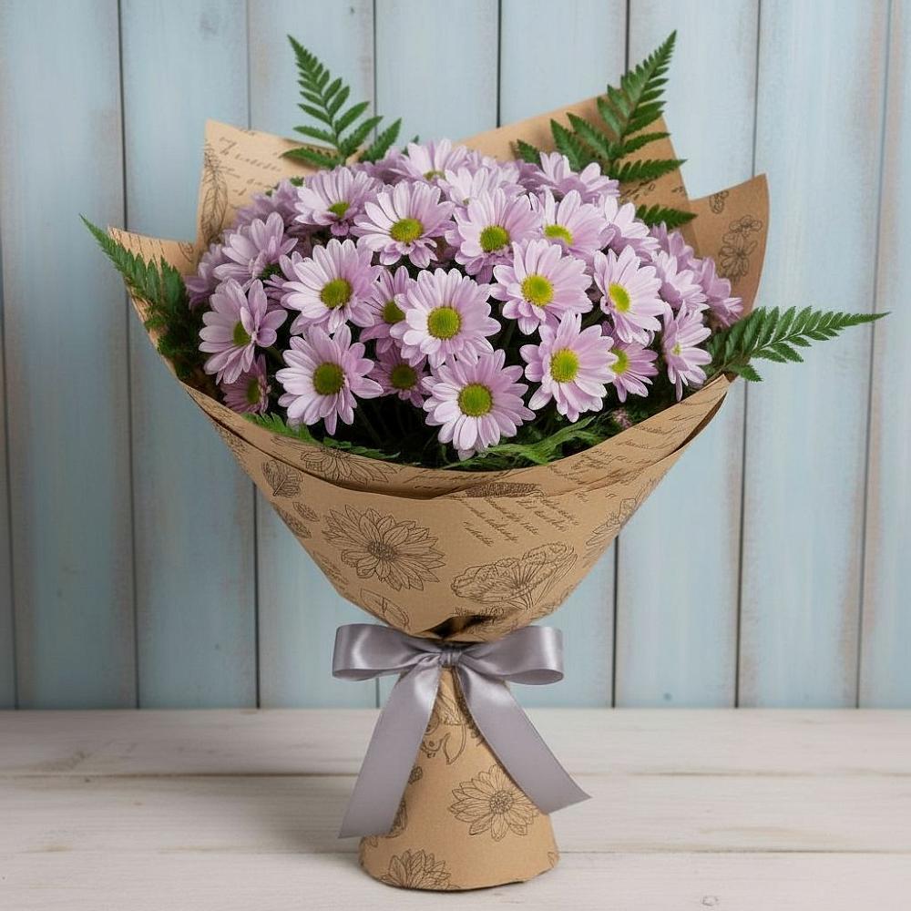 Букет цветов из: Хризантемы в Бабстово