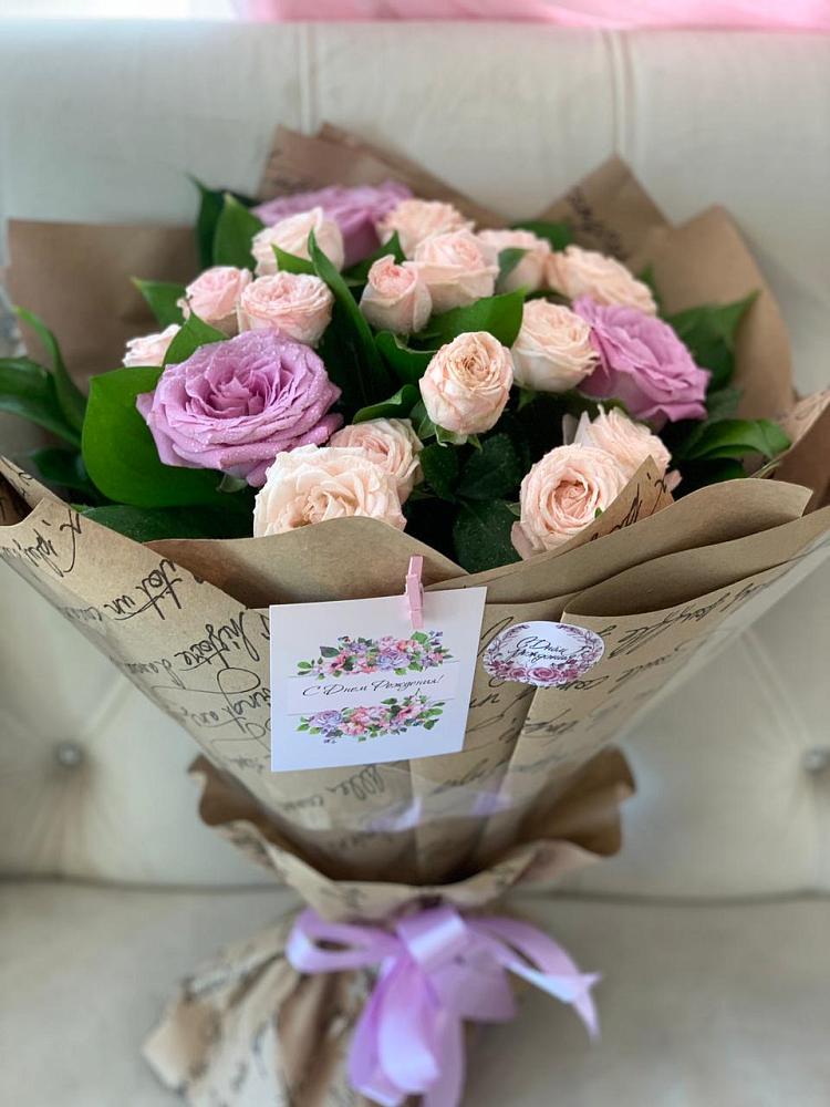 Букет цветов из: Розы в Бабстово