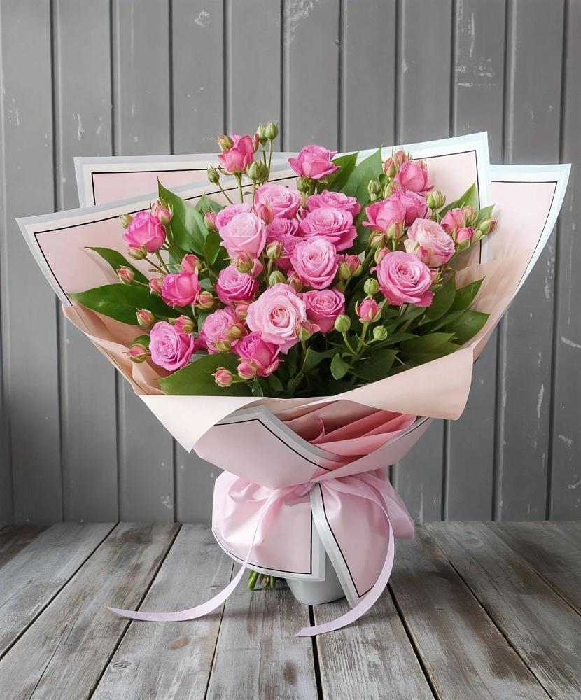Букет Розовый кустик в Бабстово