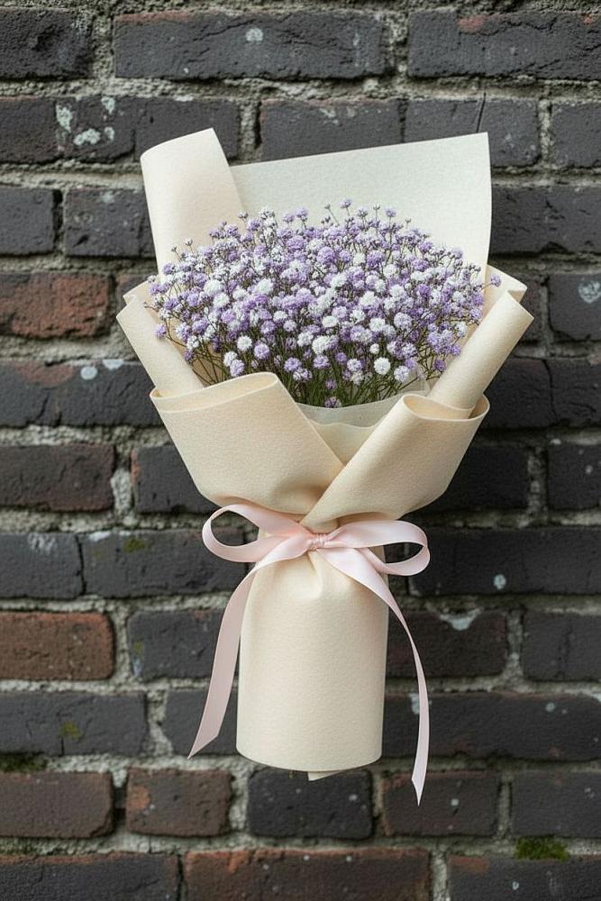 Букет цветов из: Гипсофила в Бабстово