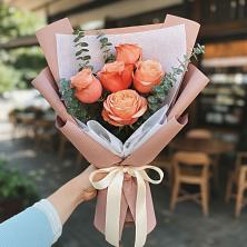 Букет цветов из:  Розы в Бабстово