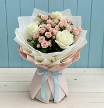 Букет цветов из:  Розы в Бабстово