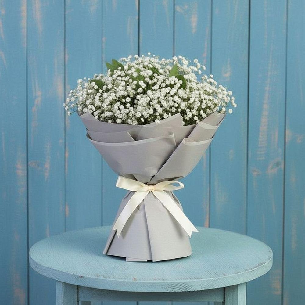 Букет цветов из: Гипсофила в Бабстово