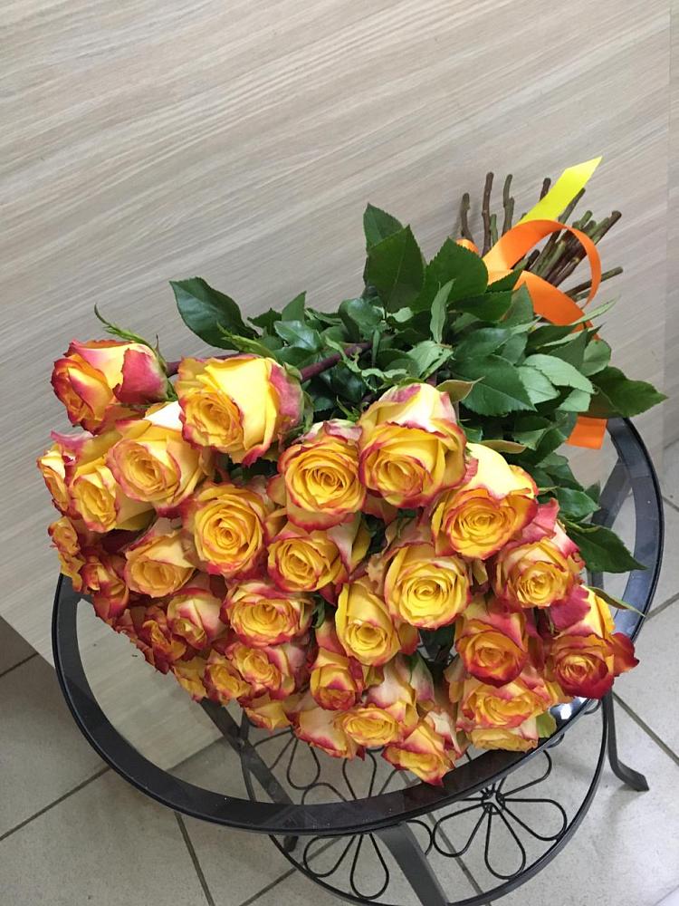 Букет Желтые розы в Бабстово