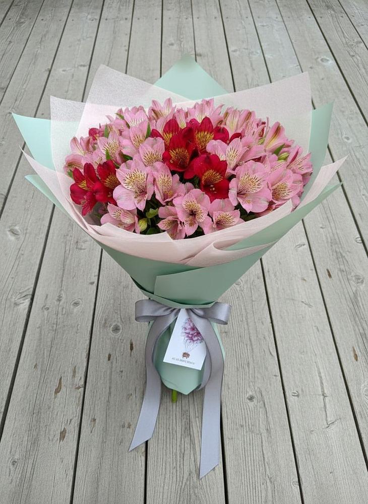 Букет цветов из: Альстромерии в Бабстово