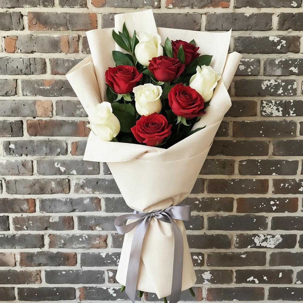 Букет цветов из: Розы в Бабстово