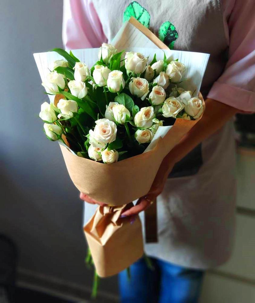 Букет цветов из: Розы в Бабстово