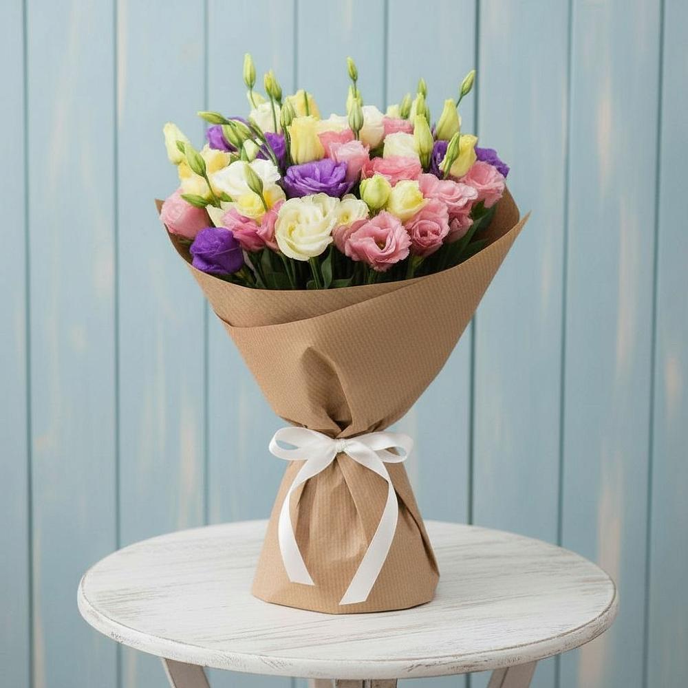 Букет цветов из: Лизиантусы в Бабстово