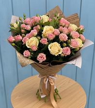 Букет цветов из:  Розы в Бабстово