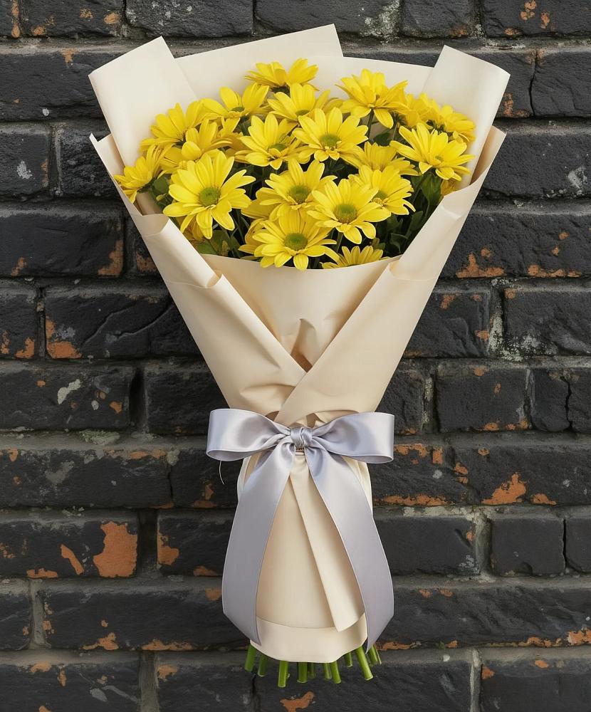 Букет цветов из: Хризантемы в Бабстово