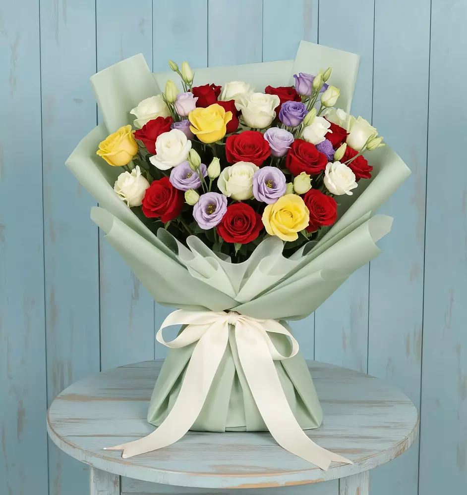 Букет цветов из: Розы в Бабстово