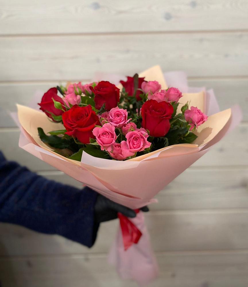 Букет цветов из: Розы в Бабстово