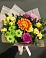 Букет цветов из: Гвоздики, Герберы, Розы и Хризантемы в Бабстово