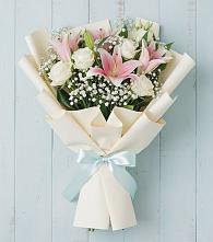 Букет цветов из:  Лилии в Бабстово