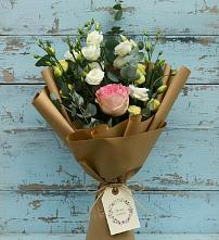 Букет цветов из:  Розы и Лизиантусы в Бабстово