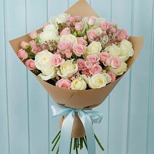 Букет цветов из:  Розы в Бабстово