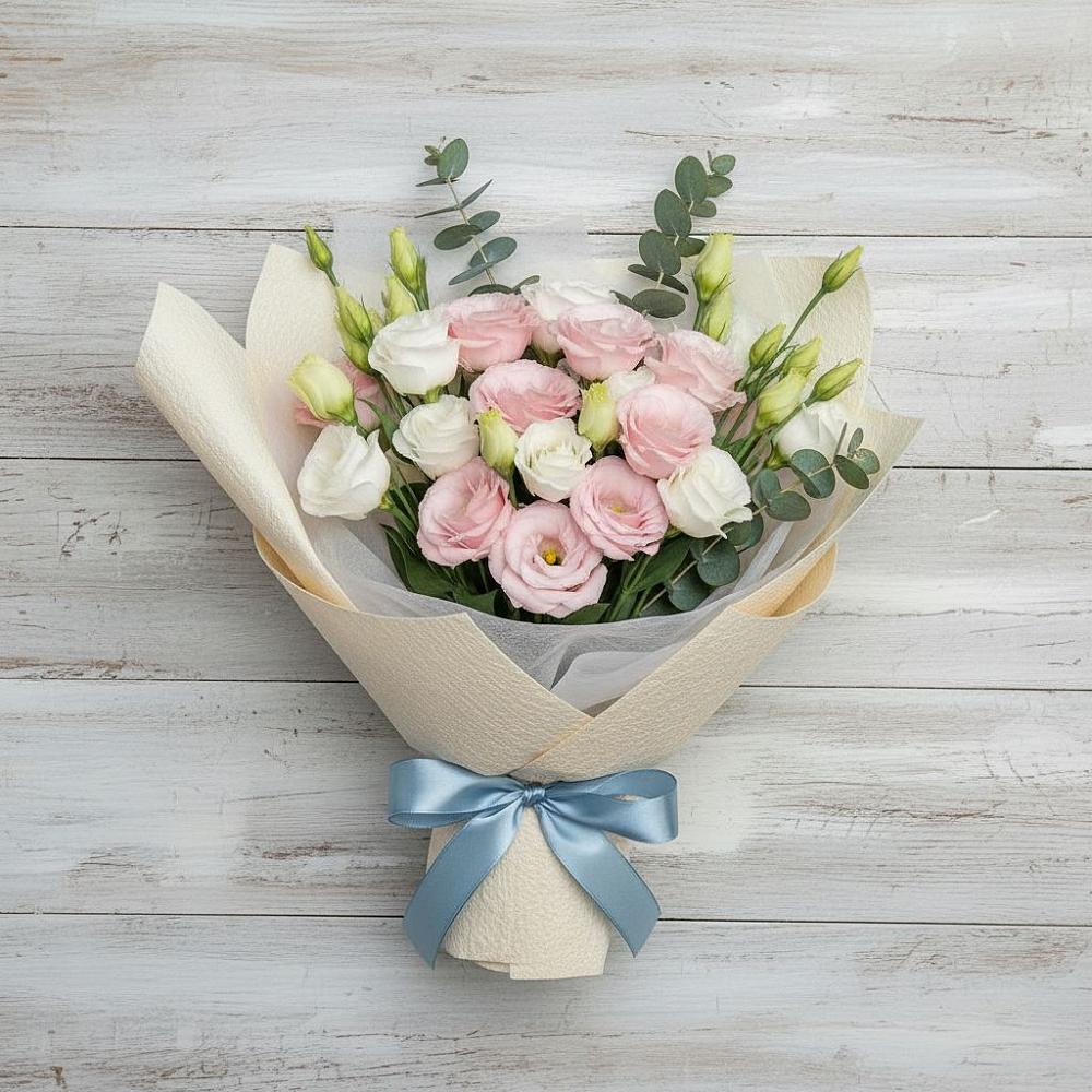 Букет цветов из: Лизиантусы в Бабстово