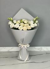 Букет цветов из:  Розы и Лизиантусы в Бабстово